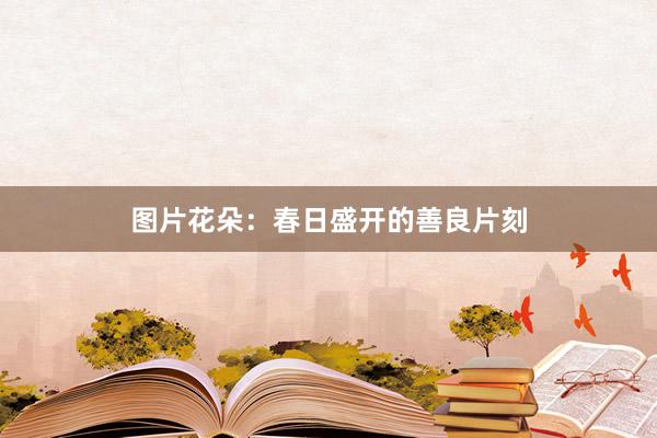 图片花朵：春日盛开的善良片刻